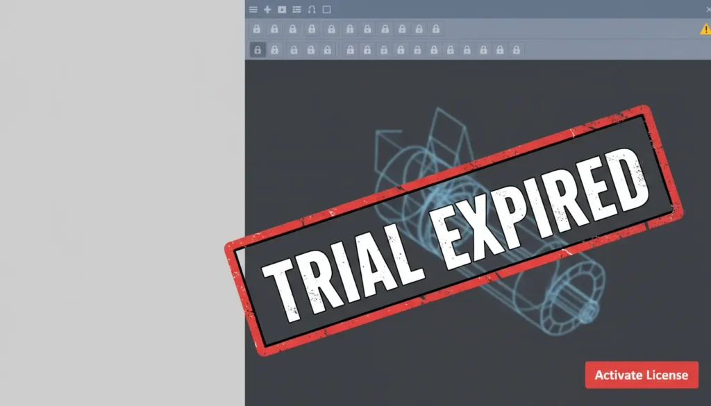trial expired licence