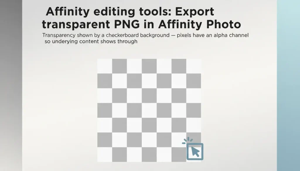 affinity editing tools