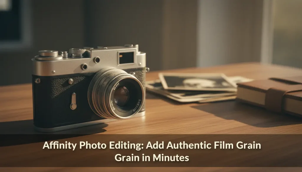 affinity photo editing